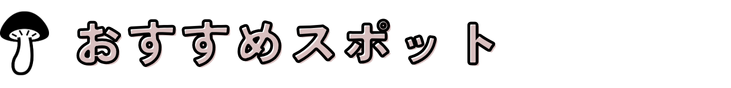 おすすめスポット